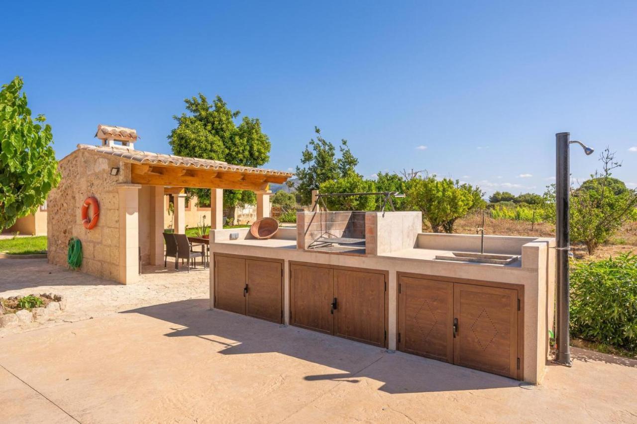 Finca Campestre Es Verger Blue Binissalem Buitenkant foto